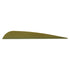 Arizona Archery Enterprises AAE Trad Vanes OD Green 5 in. - 50 Pack