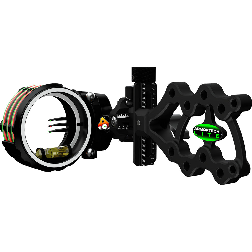 Axcel ArmorTech Lite Sight Black 3 Pin .010 - Precision Archery Sight