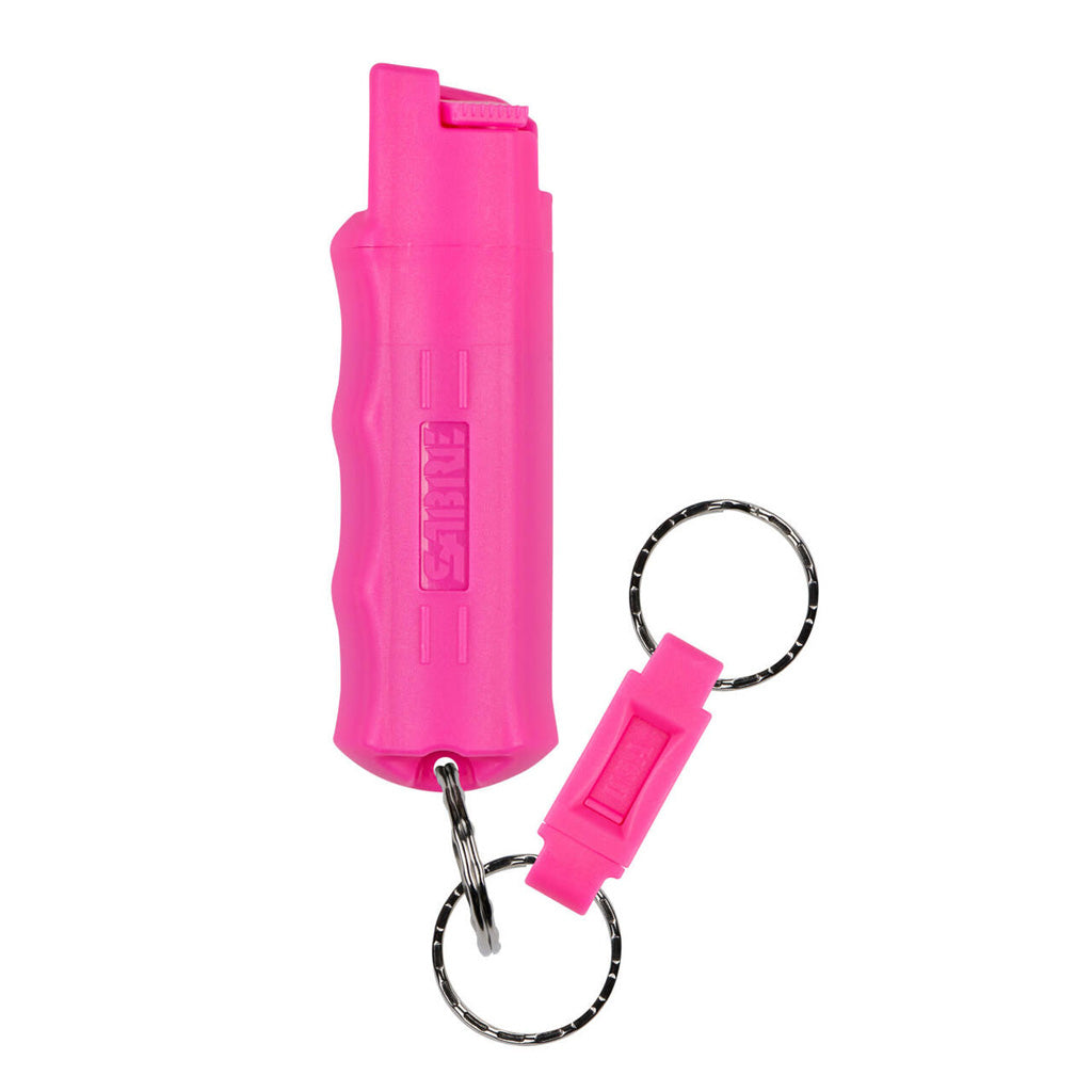 Sabre Key Case Pepper Spray Pink - 1/2 oz Canister