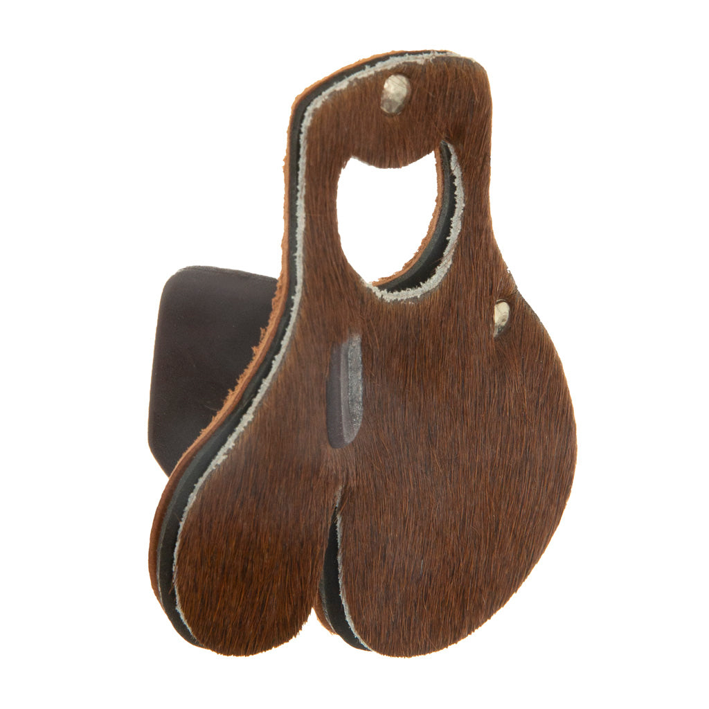 October Mountain Hair Tab Brown Small RH - Right Hand Archery Release