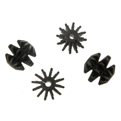 October Mountain Blackberry String Silencer Black 4 Pack - Durable and Quiet