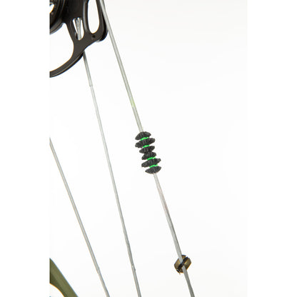 October Mountain Blackberry String Silencer Black 4 Pack - Durable and Quiet