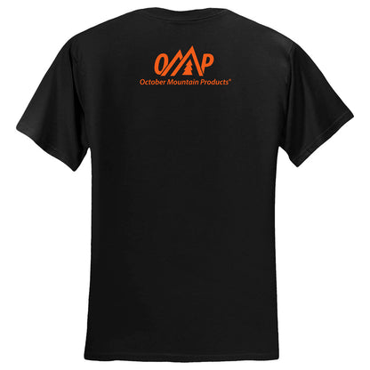 October Mountain Bucks Tee Black 2X Large
