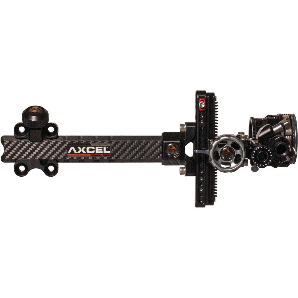 Axcel LANDSLYDE Plus Carbon Pro Slider Sight AVX-31 Scope Ranger DBL Pin .010 Black