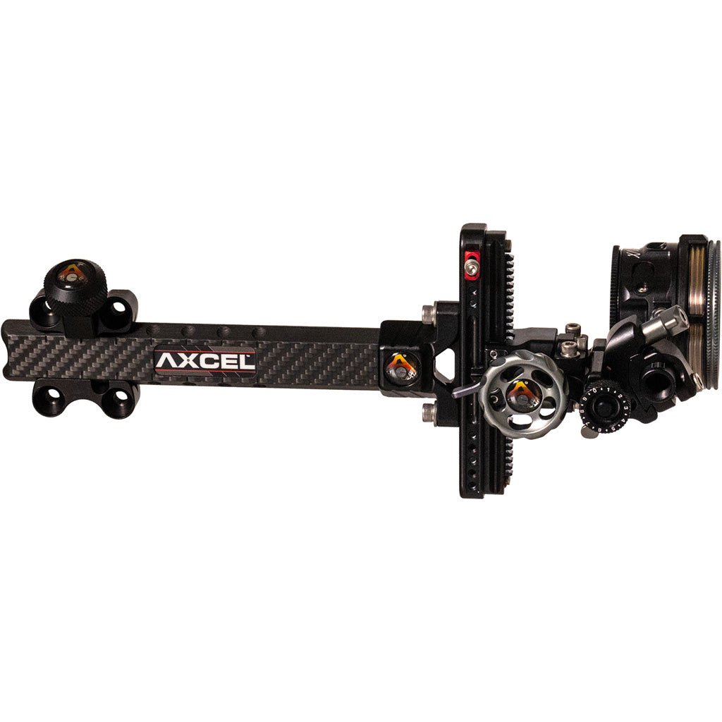Axcel LANDSLYDE Plus Carbon Pro Slider Sight AVX-41 with Dual Pin .010 - Black