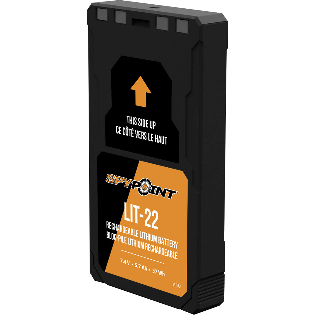 SpyPoint Lit 22 Rechargeable Lithium Battery - Part Number: Lit 22