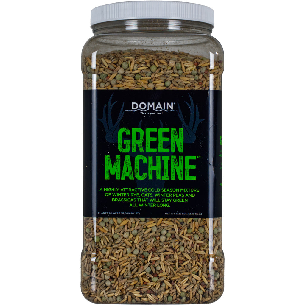 Domain Green Machine Seed 1/4 Acre - Forage Blend for Improved Wildlife Habitat