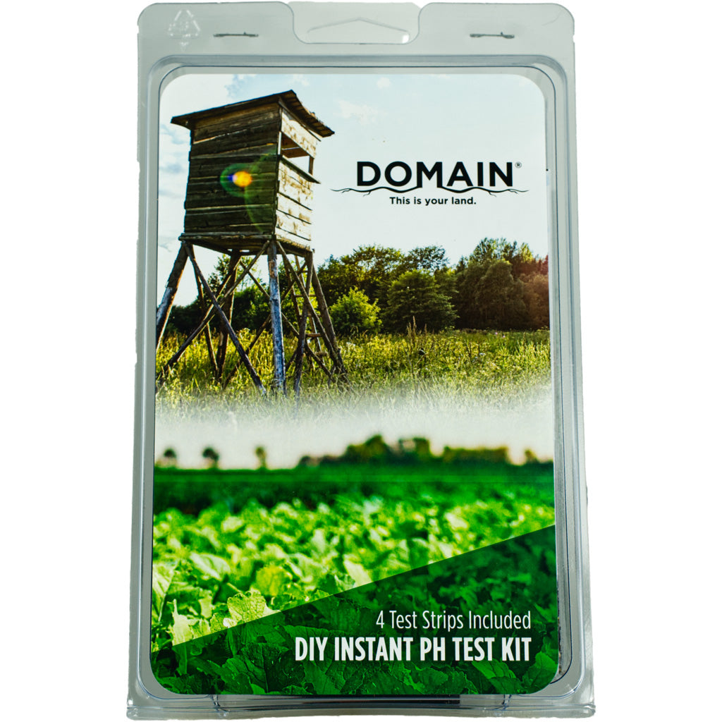 Domain PH Test Kit - Quick Soil Testing with 4 pH Test Strips