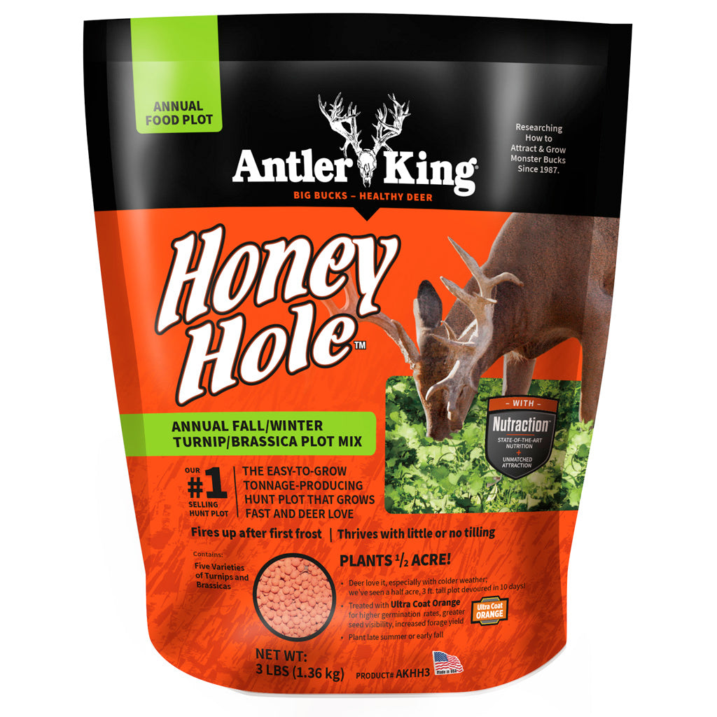 Antler King Honey Hole Seed 1/2 Acre - Premium Wildlife Forage
