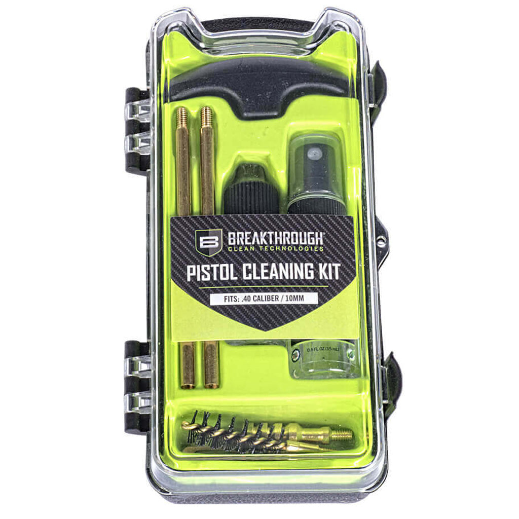 Breakthrough Vision Series Hard Case Cleaning Kit Pistol 40 cal. / 10mm