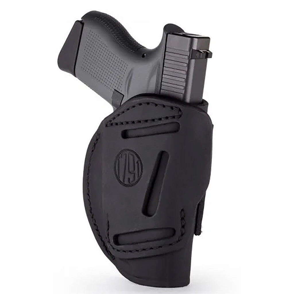 1791 Gunleather 4 Way IWB &amp; OWB Holster Size 5 Stealth Black Left Hand