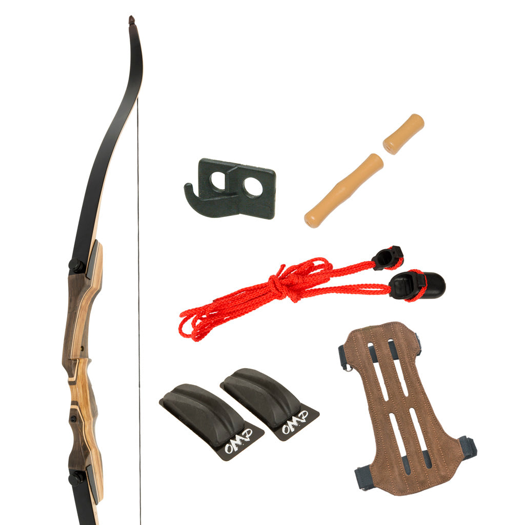October Mountain Smoky Mountain Hunter Bow Package - 62 in. 45 lbs. RH