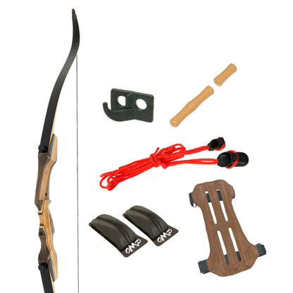 October Mountain Smoky Mountain Hunter Bow Package - 62 in. 45 lbs. RH
