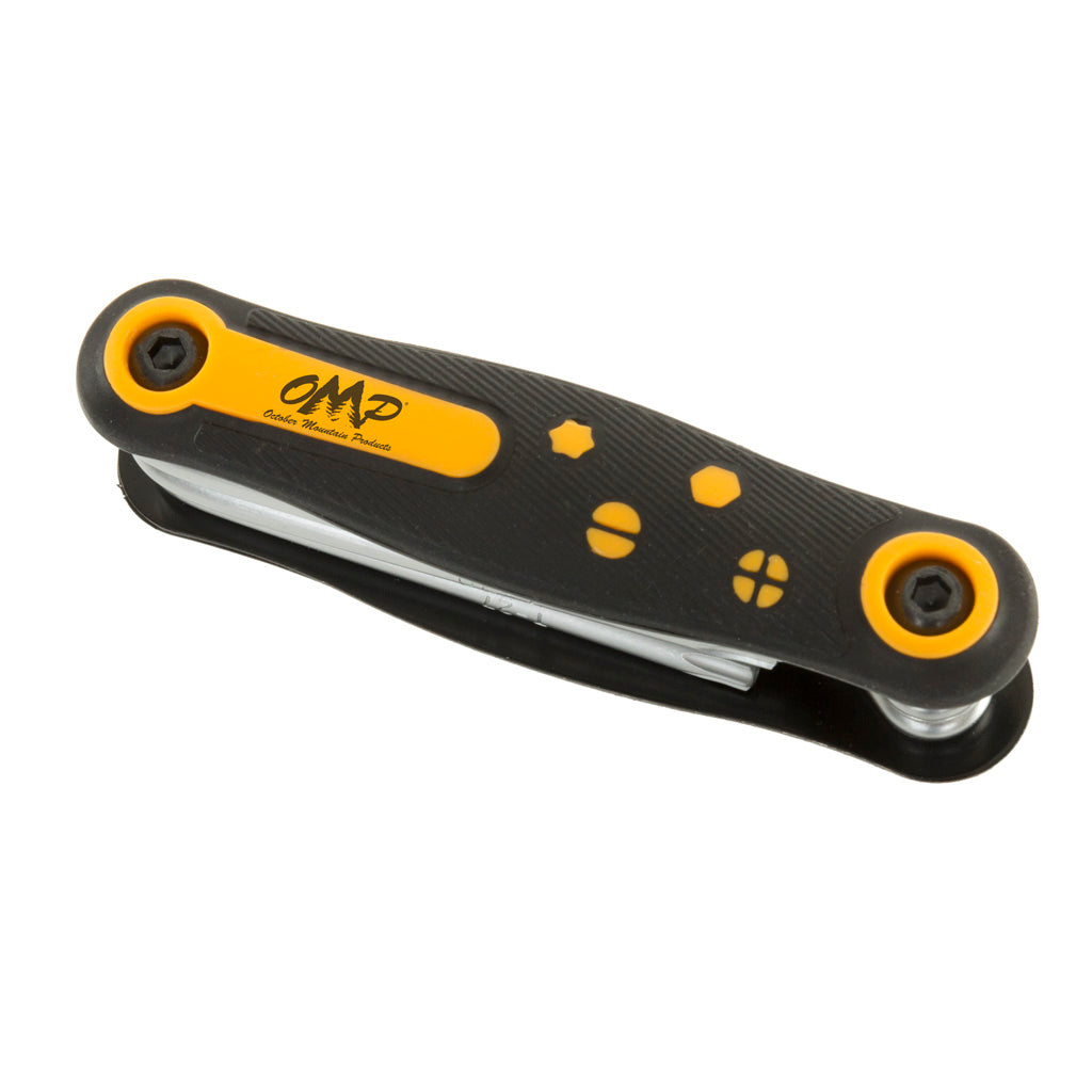 October Mountain Pro Shop Torx Bit Wrench T9-T40 - 8 Piece Folding Set