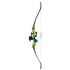 Fin Finder Bank Runner Bowfishing Recurve Package with Winch Pro Bowfishing Reel Green 35 lbs. RH
