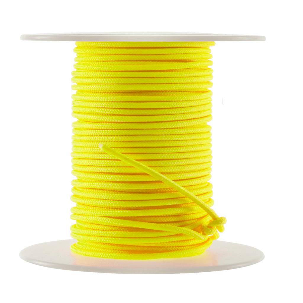 October Mountain Endure-XD Release Loop Rope - Fluorescent Yellow, 100 ft.
