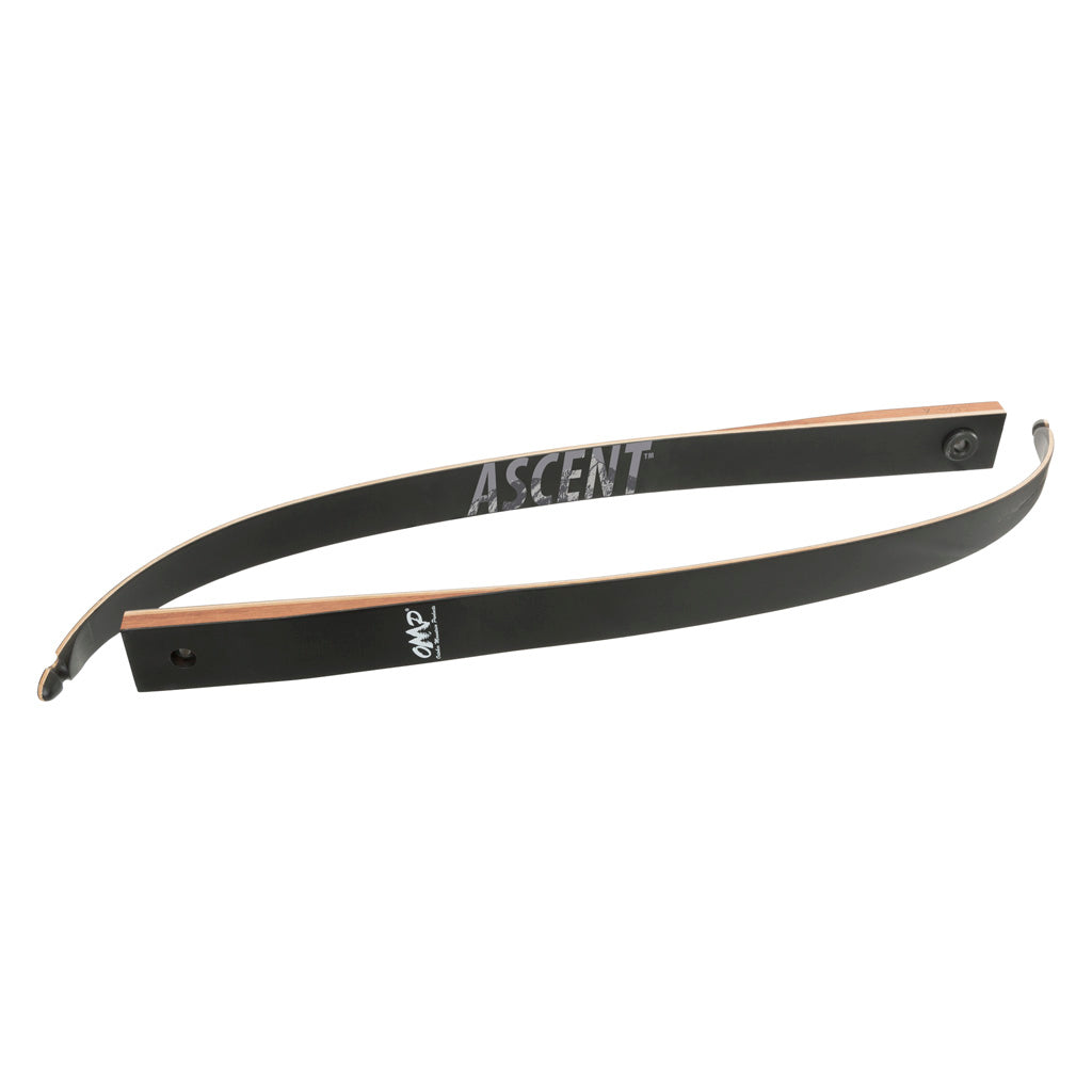 October Mountain Ascent Recurve Limbs 58 in. 25 lbs. - Replacement Limbs for Archery