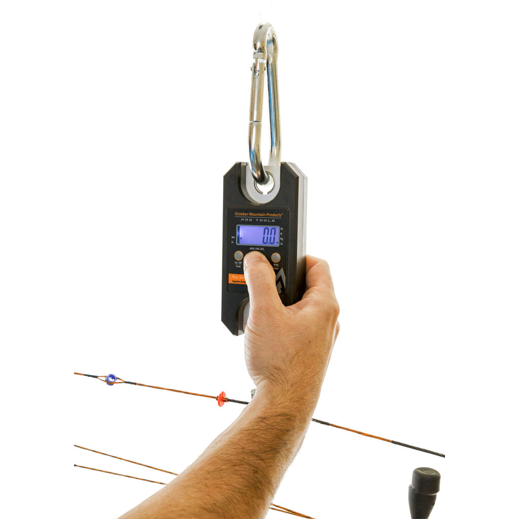 October Mountain Pro Shop Bow/Big Game Scale - 500 lb Capacity