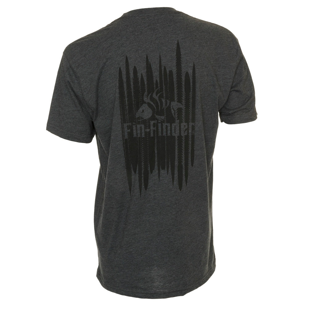 Fin Finder The Barb Tee Charcoal X-Large