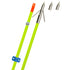 Fin Finder Raider Pro Bowfishing Arrow Flo Green with Riptide Point
