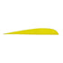 Gateway Parabolic Feathers Neon Yellow 5 in. RW - Pack of 100