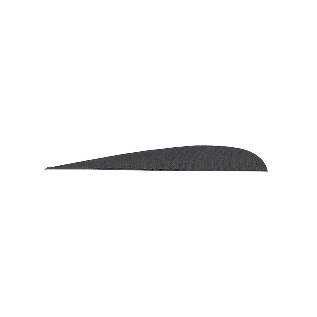Gateway Parabolic Feathers Black 4 in. LW - 100 Pack