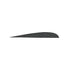 Gateway Parabolic Feathers Black 4 in. LW - 100 Pack