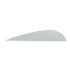 Trueflight Parabolic Feathers White 3 in. LW - 100 Pack