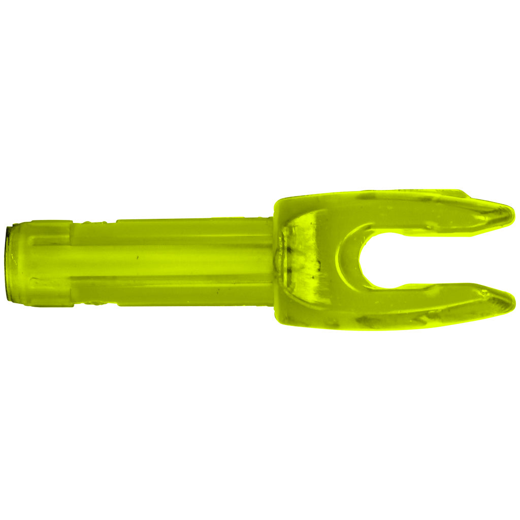 Easton 4mm MicroLite Nocks Lemon Lime - 12 Pack