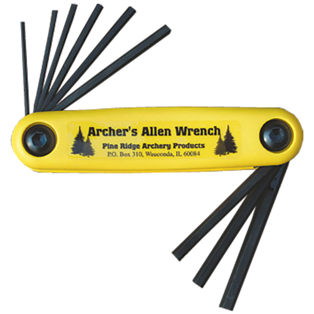Pine Ridge Archers Allen Wrench Set XL 5/64 - 1/4 in. - Heavy Duty Tool Set