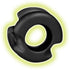 RAD Glow Peep Black 1/4 in.