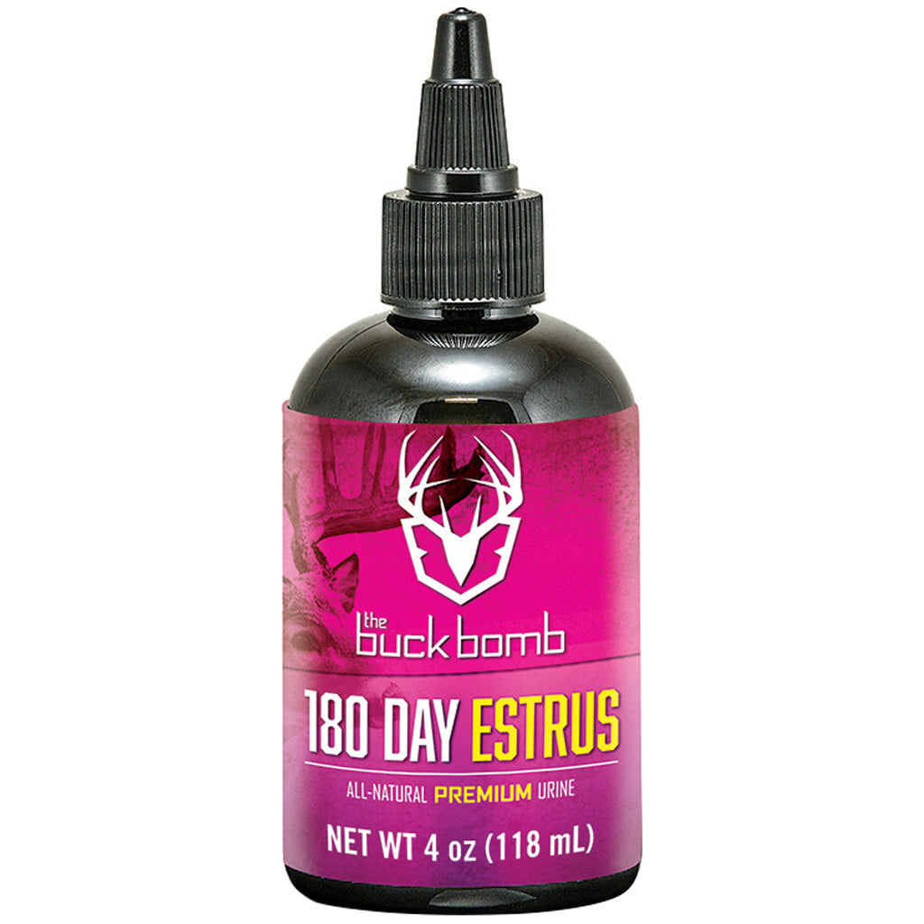 Buck Bomb 180 Day Estrus 4 oz - All Natural Deer Attractant