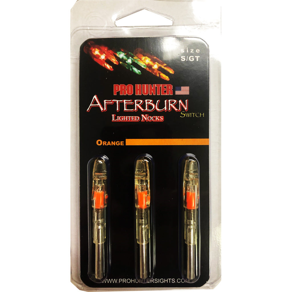 GWS Lighted Nocks Orange S - 3 Pack