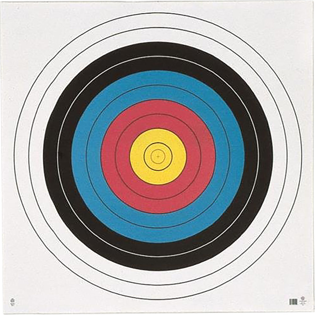 Maple Leaf Press Target Face FITA 10-Ring 80 cm - 12 Pack