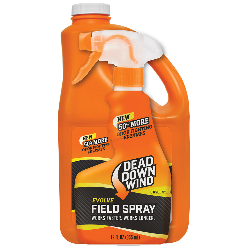 Dead Down Wind Field Spray 12 oz. with 64 oz. Refill - Advanced Odor Elimination