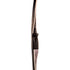 Bear Fred Bear Montana Longbow Black 45 lbs. RH
