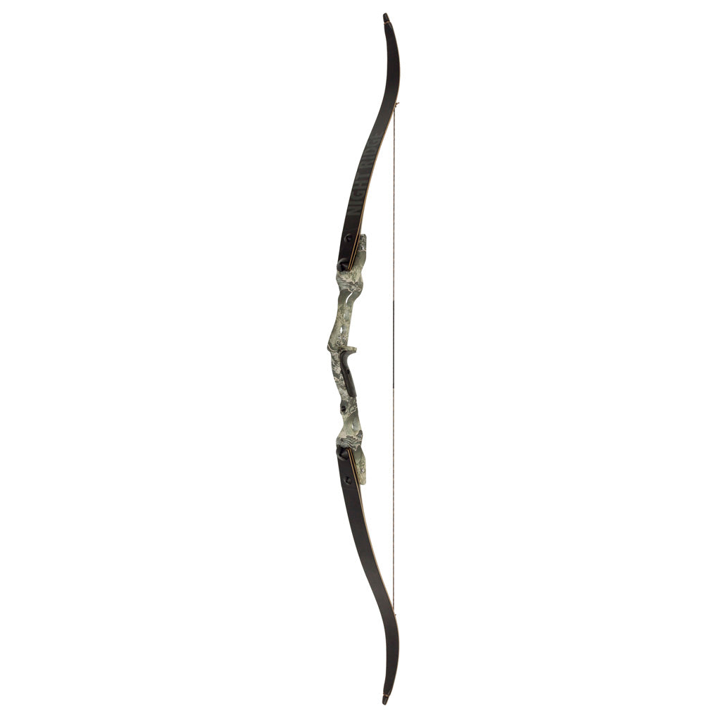 October Mountain Night Ridge ILF Recurve Bow Realtree Excape 60 in. 35 lbs RH - OMP1796035