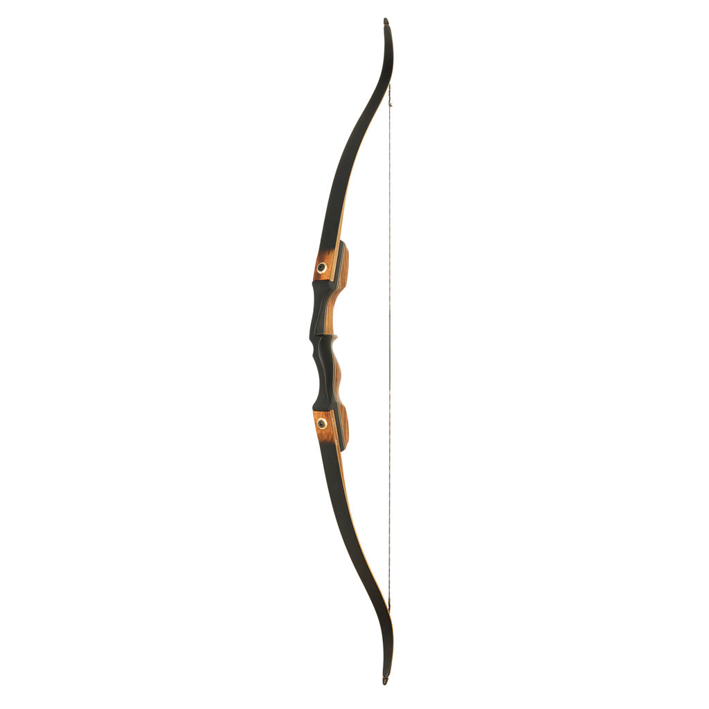 October Mountain Sektor Recurve Bow 62 in. 45 lbs. LH - Premium Zebrawood and Phenolic Composite