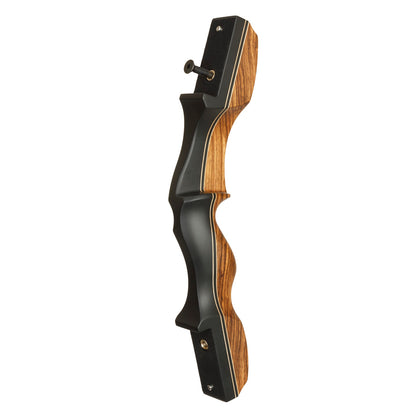October Mountain Sektor Recurve Bow 62 in. 45 lbs. RH - Premium Zebrawood Construction