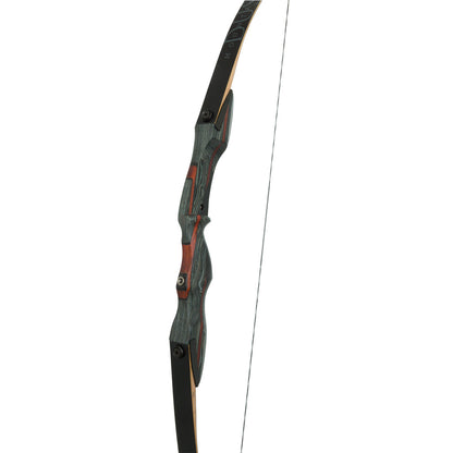 October Mountain Mountaineer Dusk Recurve Bow 62 in 50 lbs LH