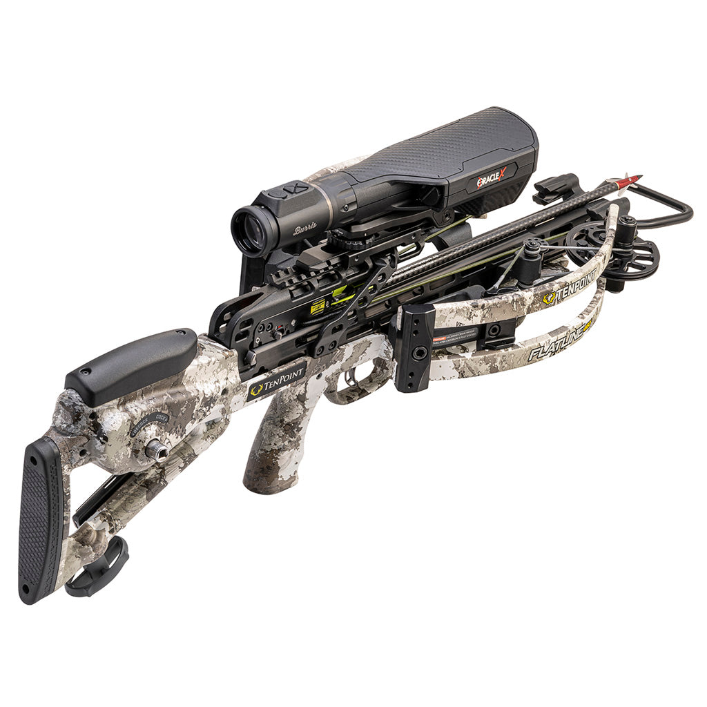 TenPoint Flatline 460 Oracle Crossbow Package ACUslide Burris Oracle Rangefinding Scope
