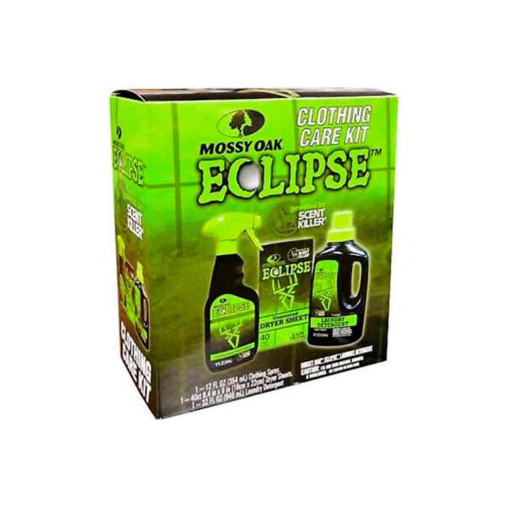 Mossy Oak Eclipse Laundry Kit Spray/Detergent/Dryer Sheets
