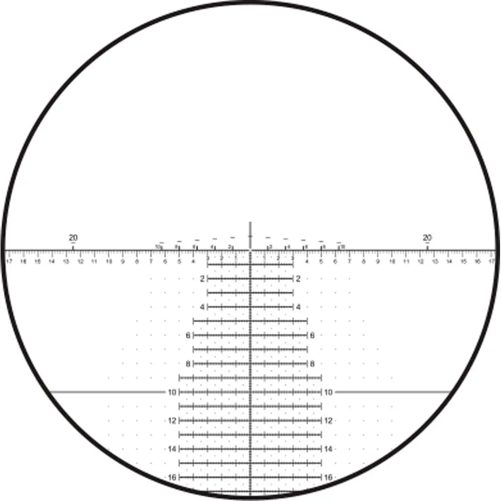 EOTech Vudu FFP Rifle Scope 3.5-18x50mm H59 Reticle MRAD