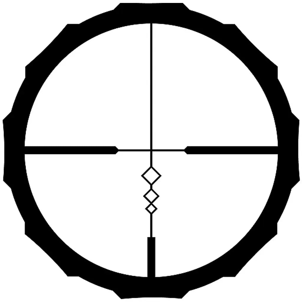 Crimson Trace Brushline Riflescope 3-9x40 BDC Reticle - Lightweight and Durable