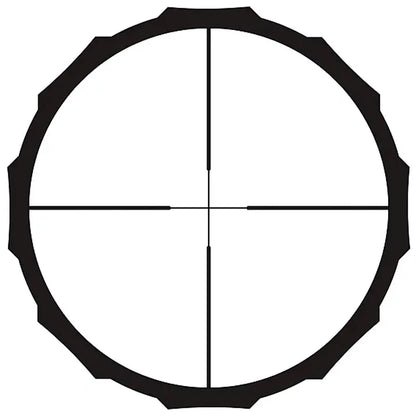 Crimson Trace Brushline Pro Riflescope 4-12x40 Plex Reticle - High-Quality Optics