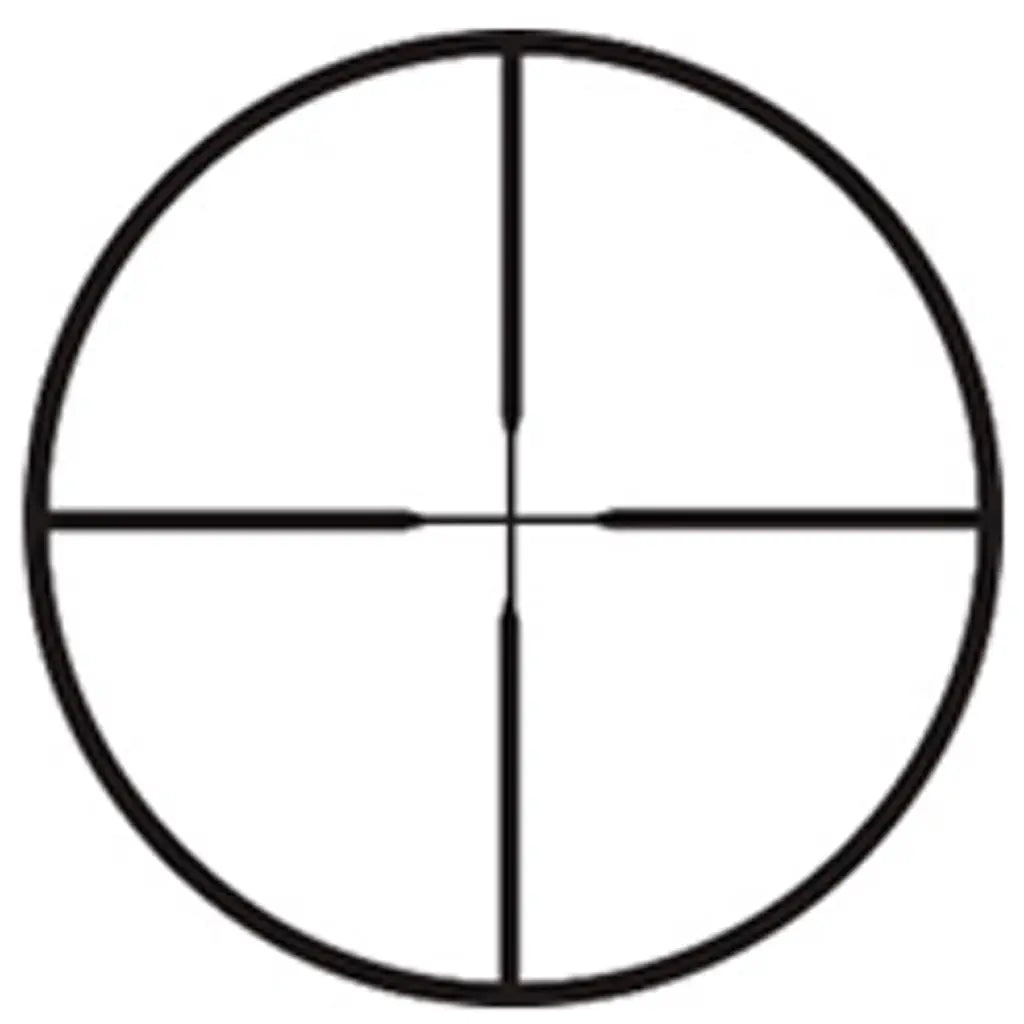 BSA Optics Sweet 350 AO Rifle Scope 3-9x40mm 350 Legend with Weaver Rings