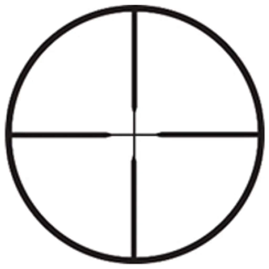BSA Optics Sweet 450 AO Rifle Scope 3-9x40mm with Weaver Rings
