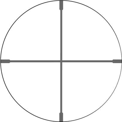 SIG Sauer Whiskey 6 Rifle Scope 3-18x44mm Quadplex Reticle - Exceptional Clarity and Durability