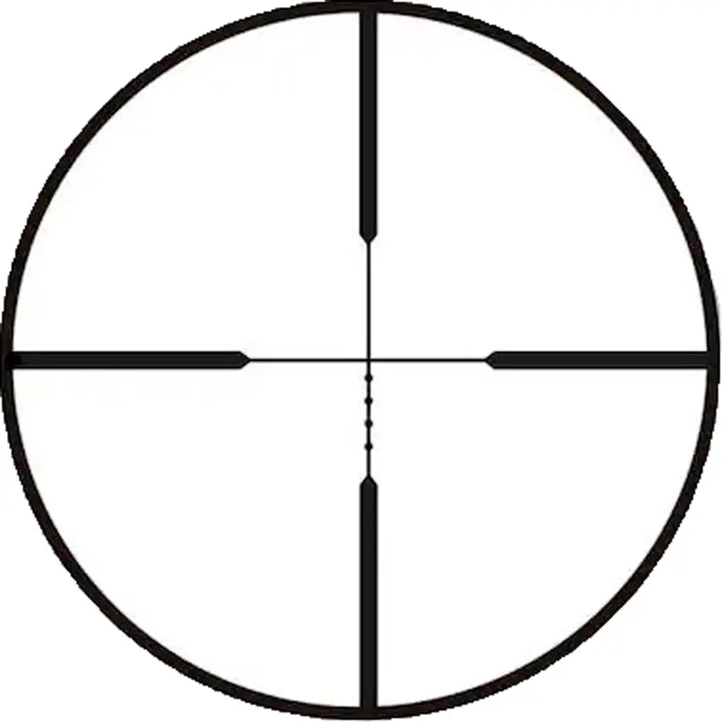 TruGlo Buckline Rifle Scope Black 3-9x40 BDC Reticle