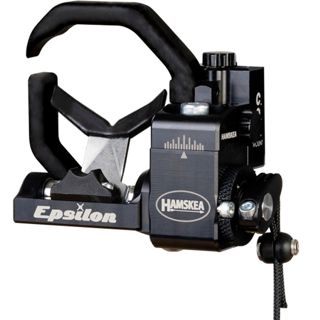 Hamskea Epsilon Arrow Rest COR Riser Interface Bracket LH - Precision Adjustable
